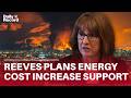 Rachel Reeves drawing up plans to help with energy costs as Iran war continues