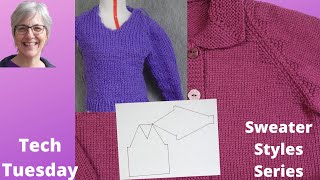 Basics of Raglan Sweaters // Technique Tuesday