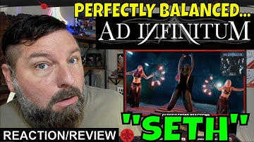 AD INFINITUM - Seth (Official Video) EPIC STORYTELLING | REACTION
