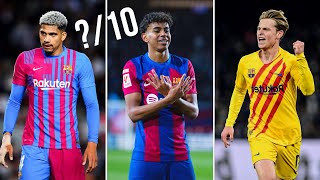 Rating every FC Barcelona players season for 2023-2024!