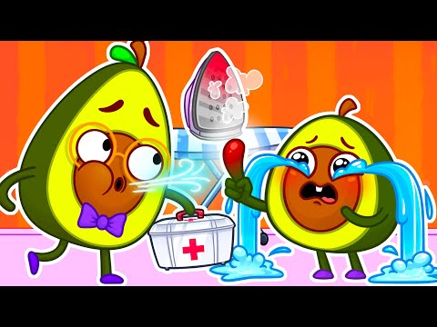 First Aid Song 🤕🧊 Baby Avocado Got a Boo Boo || VocaVoca🥑💖 Kids Songs And Nursery Rhymes