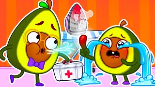 First Aid Song 🤕🧊 Baby Avocado Got a Boo Boo || VocaVoca🥑💖 Kids Songs And Nursery Rhymes