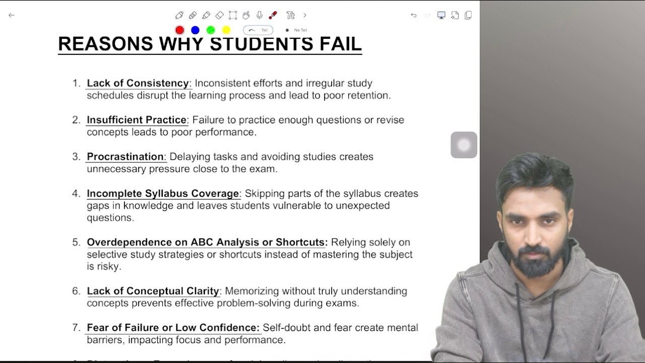 Why Many Students Failed CA Final Quit or Restart ? YouTube