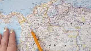 ASMR ~ Antioquia, Colombia History & Geography ~ Soft Spoken Map Tracing Google Earth screenshot 5