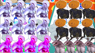 merge monster army MAX ALL LEVEL GAMEPLAY #meregmonster