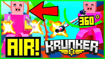 Krunker I did a TRICKSHOT With *EVERY* GUN In Krunker.io... (INSANE)