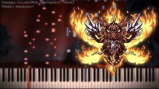 Terraria Calamity - "Unholy Insurgency" Piano Tutorial