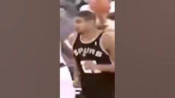 NBA PLAYERS FIRST AND LAST SHOT: TIM DUNCAN