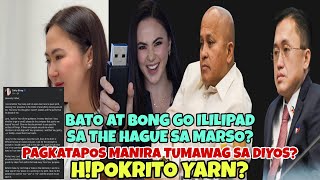 BONG GO AT BATO BANTAY SARADO! CATHY BINAG PAGKATAPOS MAG FAKE NEWS NAG HEAVENLY FATHER! HIPOKR!TO !
