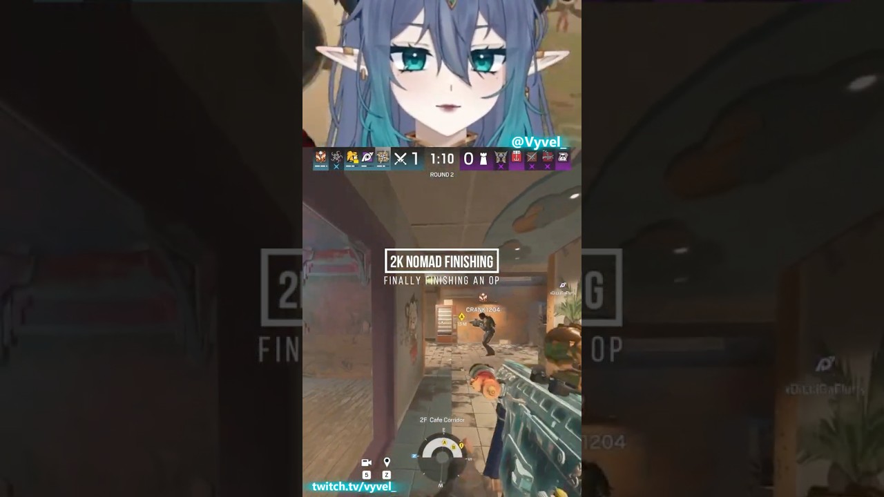 2K Finally Finishing Nomad. | #Vyvel_ #VTuber Game Featured: #RainbowSixSiege #R6S #Siege