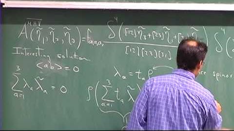 Freddy Cachazo - Introduction to On-shell Diagrams, Part I