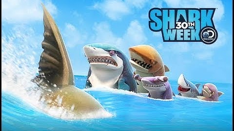Hungry Shark World Part 1 - intro/first play walkthrough/gameplay