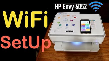 HP Envy 6052 WiFi SetUp !!