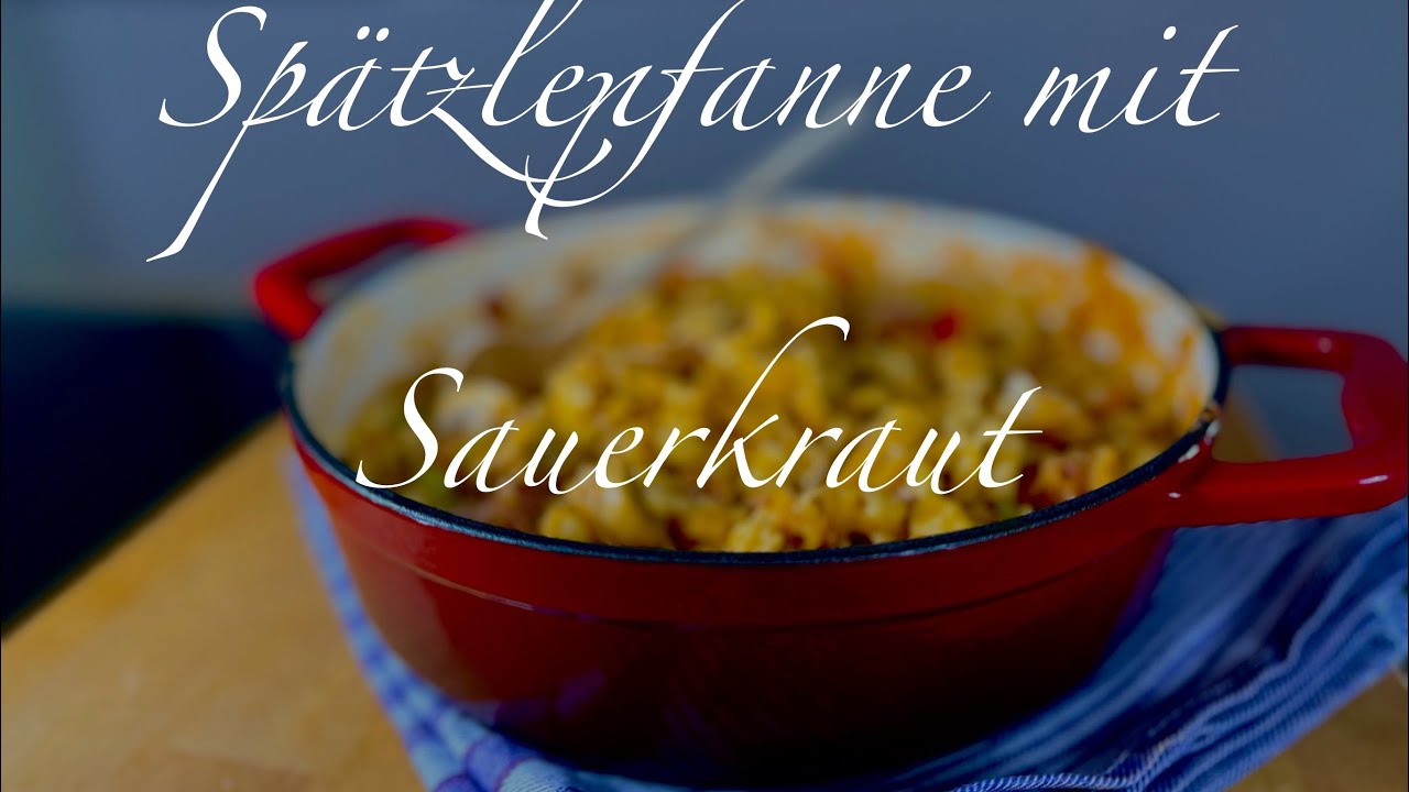 Spätzlepfanne-Kochen im Tal