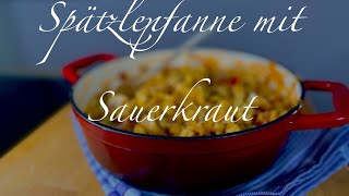 Spätzlepfanne-Kochen im Tal