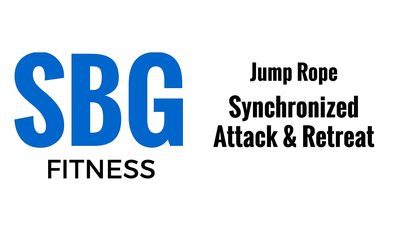 Synchronized Jump Rope Jump Rope Group Training - Synchronized Attack & Retreat - YouTube