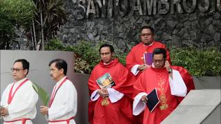 Yerusalem Lihatlah Rajamu MB 395 ~ Minggu Palma @St. Ambrosius 25 Maret 2018