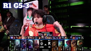 LYON vs SR - Game 3 | Round 1 LTA North 2025 Split 1 | LYON vs Shopify Rebellion G3 full