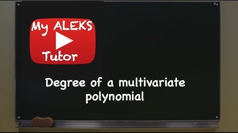 Degree of a multivariate polynomial