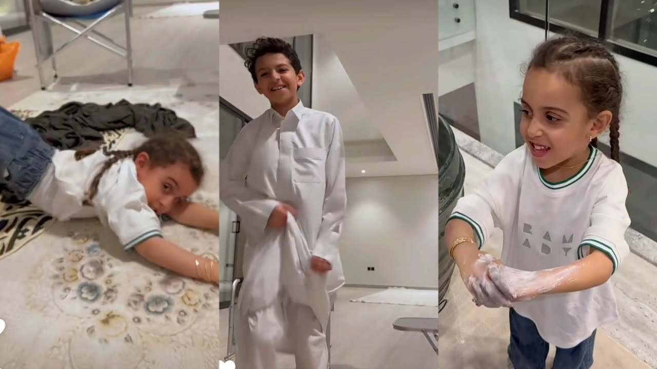 نجلاء عبدالعزيز وخواتها | نهار هبل في جوجو المسكينه ونجلاء ترقع له 🙆‍♀️🏃‍♀️😂