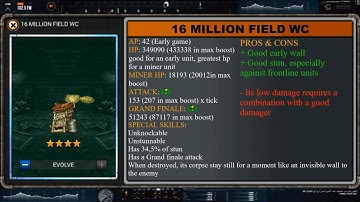 Metal Slug Attack Analysis - 16 Million field WC