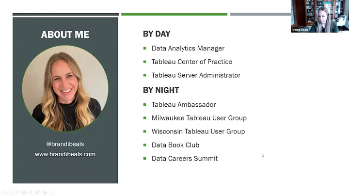 Brandi Beals - Building Your Tableau Resume | ATUG (January 19, 2023)