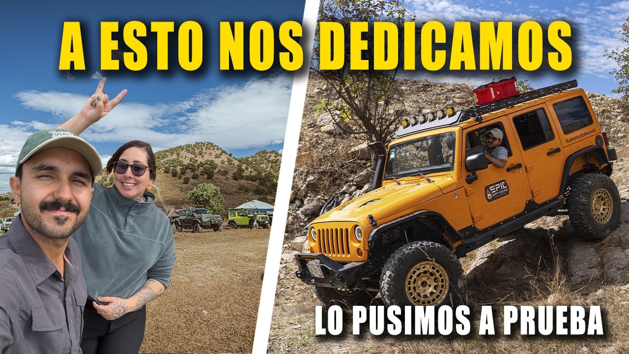 🌲 Nos fuimos de ruta 4x4 a la sierra de Jalisco ⚠️
