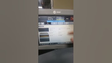 Trane Adaptiview centrifugal chiller controller #chiller #hvac #controls #service #technician