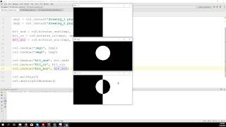 Bitwise Operators - OpenCV 3.4 with python 3 Tutorial 7