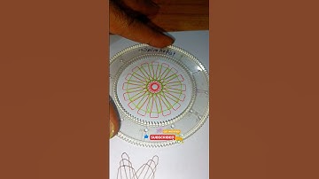 Beautiful spirograph drawing 😍😍. #asmr #satisfying #drawing #spirograph #asmrvideos #drawing #art