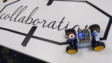 Line Guidance AGV Model using UBTECH uKit and UCode