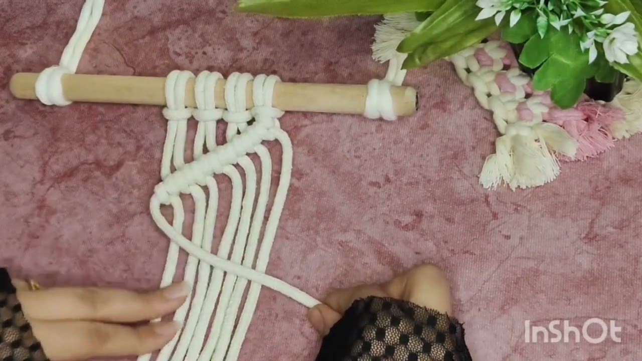 طريقه العقده المزدوجه بكل تفاصيلها كامله 🌟 Double half hitch knots 