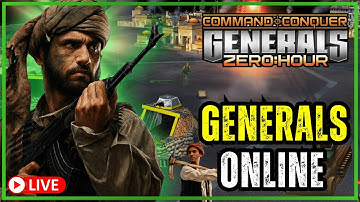 🔴LIVE - KT - Wacky Wednesday! Weird Strats and Builds Will get us Wins! | C&C Generals Zero Hour