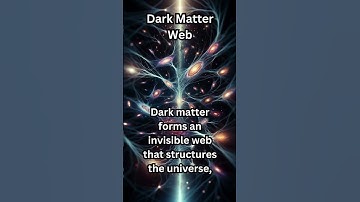 Invisible Architect: How Dark Matter Shapes Our Universe!  #spacefacts