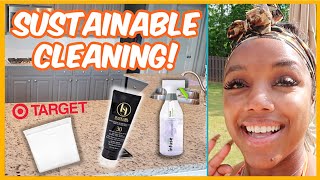 SINGLE MOM SUSTAINABLE SPRING CLEANING | Ellarie