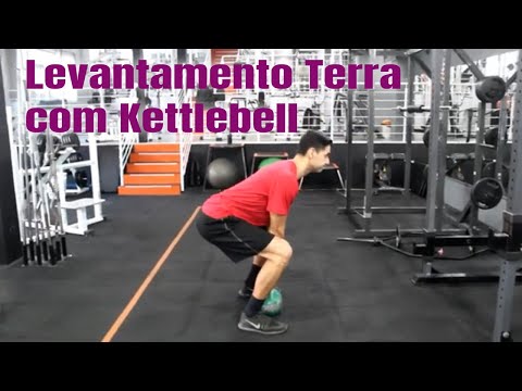 Levantamento Terra com Kettlebell