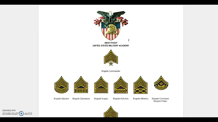 US Military Academies Rank Insignia - DayDayNews