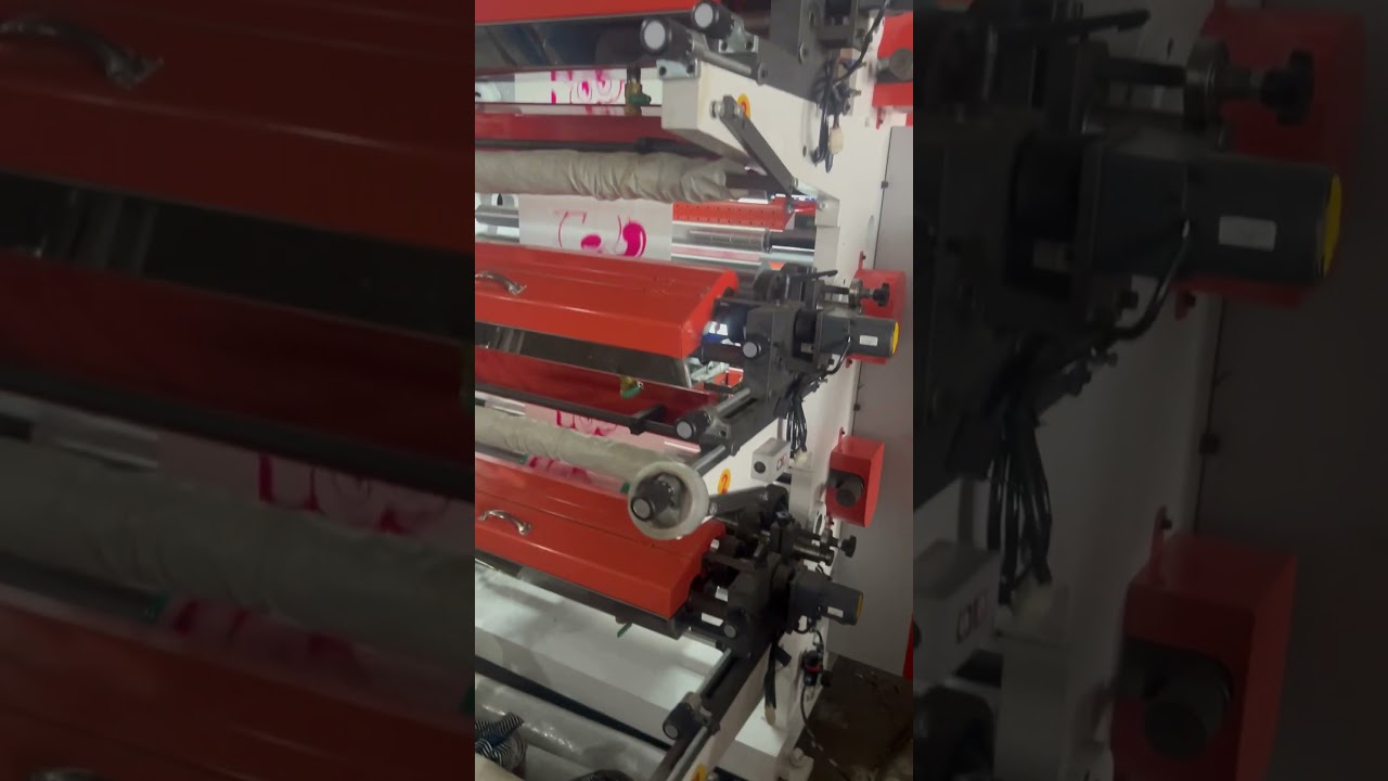 3+1 Four Color Flexo Printing Machine