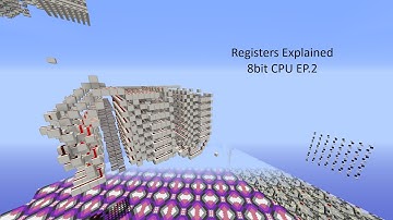 Register Explanation 8bit CPU Ep.2