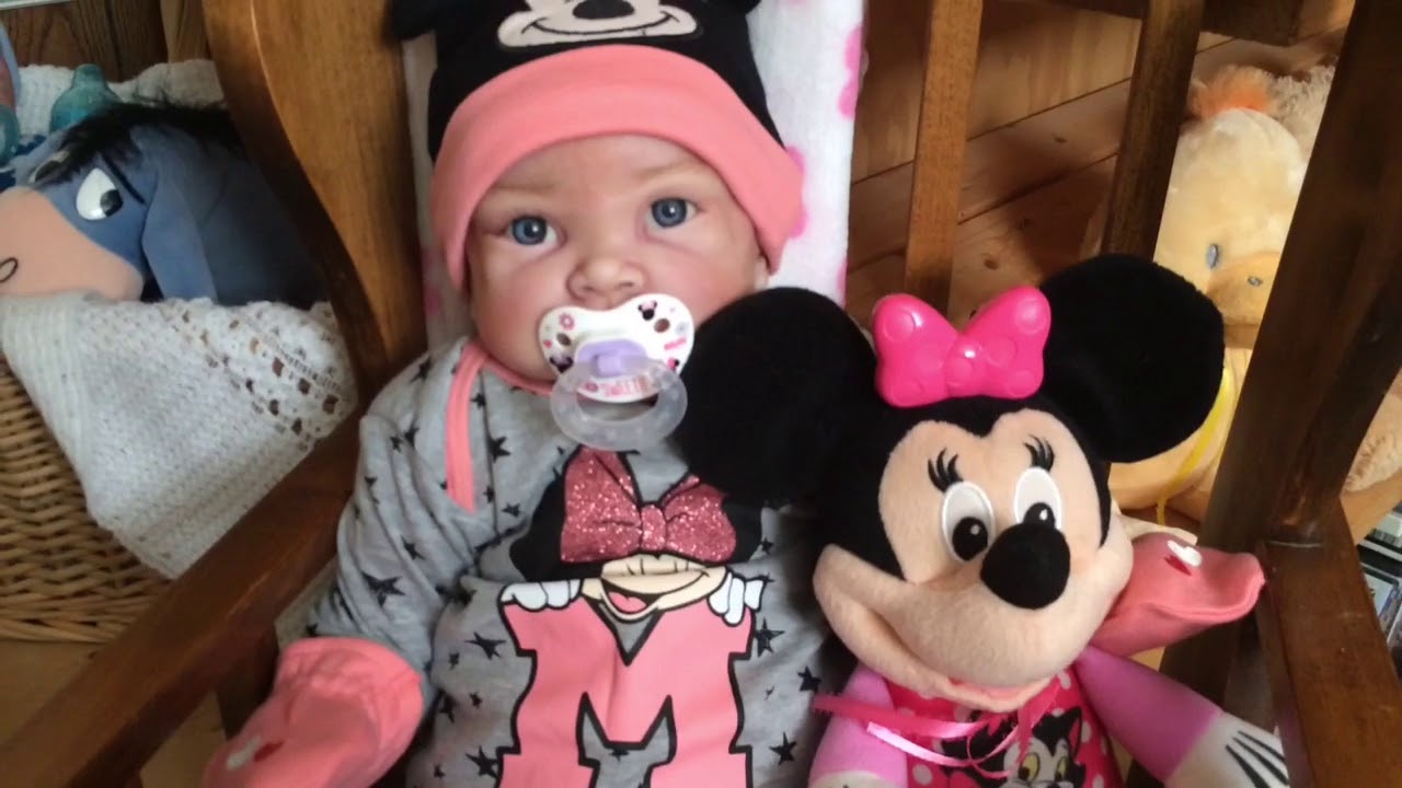 baby doll cooking Reborns sporting their new outfits