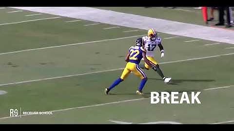 Wide Receiver En Route Stutter Steps