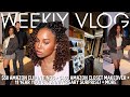 girl these $59 amazon clip in finds! + $400 closet makeover + 11 years on youtube! weekly vlog
