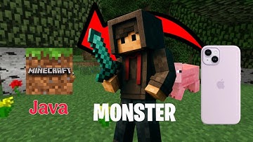 Minecraft Java edition in phone 😍without pc 🔥🔥 with MOJO launcher
