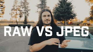 RAW VS JPEG | What Is The Difference? | Canon R5 Vlog + Tutorial