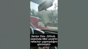 En büyük sorun 😅 #software #yazılım #yazılımgeliştirme #developer #refactoring