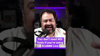 Stop using NDI Tools with ECAMM Live