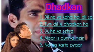 Dhadkan movie all songs💖 || Akshay Kumar || Shilpa Shetty || Sunil Shetty || Hindi puraane gaane ||