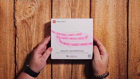 Xiaomi Yeelight Lightstrip Plus Unbox and Google Hub Demo