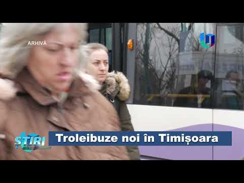 Troleibuze noi în Timișoara