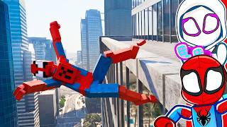 Spiderrman Ragdoll Physics in GTA 6 MAP! (TeardownNG)